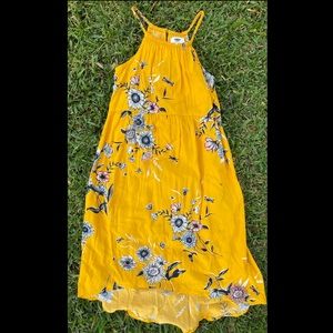 Gold Old Navy Summer Dress